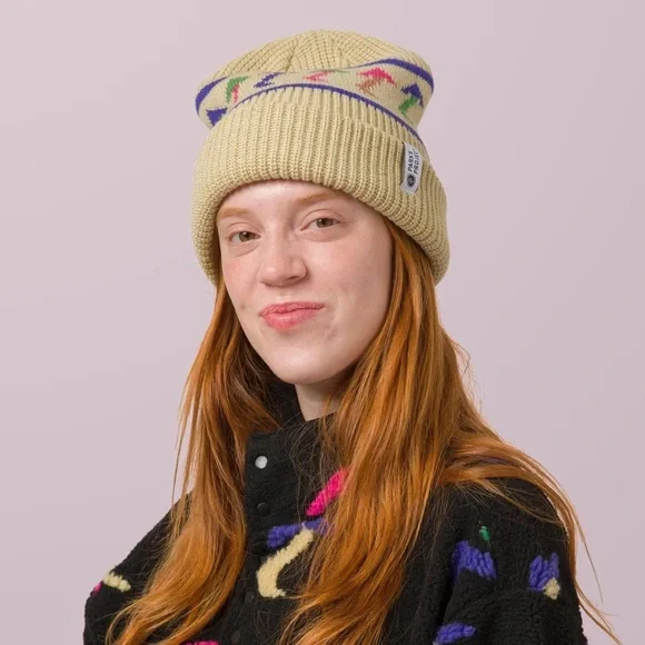 NWOT Parks Project Day Shroom knit Beanie Hat O/S Urban Outfitters - Picture 6 of 6